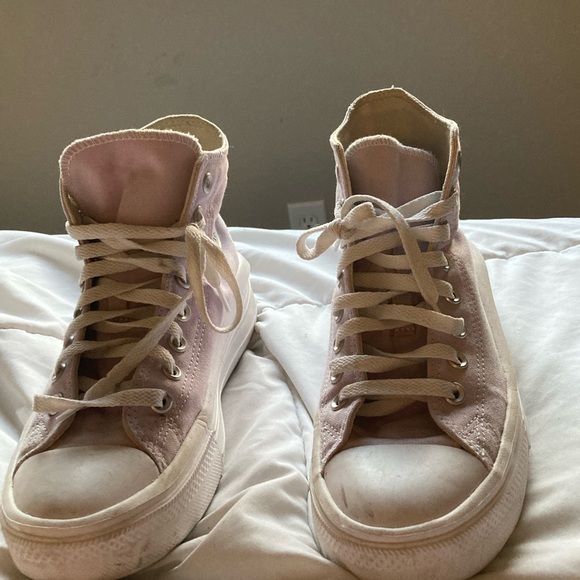 Light purple platform converse - Picture 3 of 9